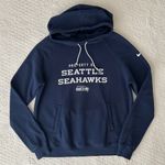 NFL Nike Seattle Seahawks Women's Funnel Neck Hoodie Sweatshirt Large Photo 5