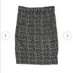 Alexander Wang  Black Printed Knee Length Pencil Skirt Size S/4 Photo 2