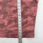 Lululemon  Camo Crewneck Sweatshirt Pullover Long Sleeve Red Pink Women 1X READ Photo 2