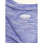 Old Navy  Women's Pinstripe V Neck Long‎ Sleeve Pullover Top Blue Size Small Photo 6