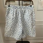 Vintage 80s 90s Northwest Blues Calico Floral Twill Pull On Shorts M Blue Size M Photo 5