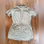 Lucky Brand Olive Green Shirt Dress 2178 Photo 4