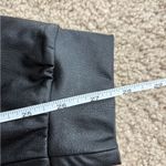 Commando  Black Faux Leather Jogger Pants Relaxed Fit Stretch Taper Leg small Photo 12