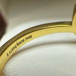 Stunning Setting Lab Created Yellow Citrines and White Topaz on a Solid .925 GP Gold Photo 7