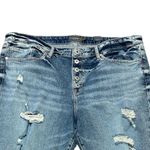 Torrid  Jeans Size 22 Laurel Canyon High Rise Straight Button Fly Distressed NWT Photo 2