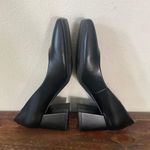 Nine West Worn once black leather heels in perfect condition. Sz 7.5 Photo 0