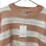 FRNCH Paris Nadiege Striped Boxy Sweater Size S/M New with Tags Photo 6