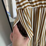 American Eagle  Outfitters Orange and White Striped Jumpsuit Photo 3