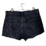 Madewell  Relaxed Denim Shorts Women’s Size 26 Black Calverley Wash AJ243 Photo 5
