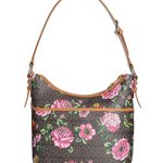 Giani Bernini Signature Rose Handbag Brown Photo 1