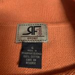 Rafaella Sweater Womens Small Orange Cotton Knit Cowl Neck Pullover 3/4 Sleeves Photo 5