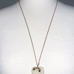 Avon Translucent Apple On Gold Tone 28” Necklace Photo 0