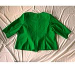 Roaman’s green blazer buttoned size 24w Photo 4