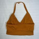FP Movement Halter Top Womens Size Medium Workout Boho Gym Athleisure Orange Photo 2