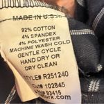 Trina Turk  Pinstripe Fitted Blazer Jacket Size 4 Two Button Career Workwear Photo 3