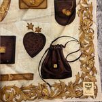 MCM  Scarf/Handkerchief 18” x 18” $225 Retail EUC Photo 1