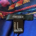 Forever 21  Geometric Maxi Skirt with Front Slits Size Medium Photo 4