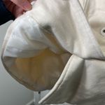 BB Dakota women’s lined cream pocket wool blend trench coat jacket medium Photo 7