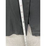 Philippe Adec Paris Women's Blazer Solid Black One Button Shiny Lapel Size 6 Photo 5