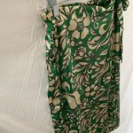 Japna Floral Green/cream faux wrap skirt- size S NWT (made in India) Photo 3