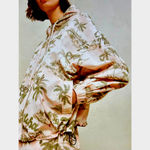 Maje  Palm Tree Print Jacket with hood Size 40 (L) Photo 1