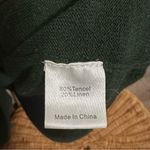 Tuckernuck  Forest Green Long Dolman Sleeve Collared Polo T-Shirt Women’s M/L Photo 3