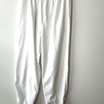 Kaelin Women's white 2 piece white with blue stripe sweatsuit size large Photo 10