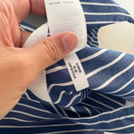 J.Crew NWT - Ciel Top Striped Cotton Poplin Long Sleeve Career Work Top Photo 9