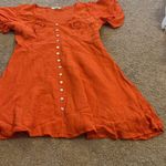 Chelsea and Violet  small orange dress Photo 2