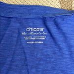 Chico's  Ultimate Tee side pockets open front jersey cardigan, size: 2/ large Photo 2