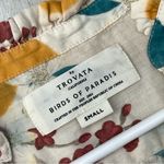 Trovata Quincy Blouse orange fruit womens Beige (small) peasant boho casual Photo 2