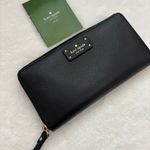 Kate Spade Neda Grove Street Black Zip Wallet Photo 0