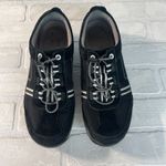 Dansko  39 Helen Sneakers Womens  8.5 9 Black Suede‎ Leather Mesh Comfort Cushion Photo 6