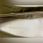 LOGO By Lori Goldstein Lori Goldstein Collection Slip On Leather Flat in Olive Green Size 5.5 New w Box Photo 5