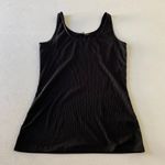 Athleta  Black Ribbed Scoop Neck Tank Top Women’s M Photo 0