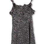 AQUA  Animal Print Sleeveless Dress Small Photo 0