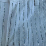 Alexander Wang  Bite Short With Crystal Stripe in Vintage White Medium Rhinestone Photo 7