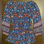 American Eagle AEO Long Sleeve Floral Romper - size XS Photo 3