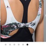 Lululemon  All Sport Support Tank Top Black Pigment Wave Multi Size 8 Photo 3