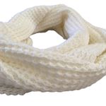 Target Women’s Scarves Chunky knit Neutral Thick Infinity Scarf Cream OS Photo 7