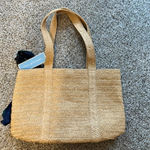 Draper James •• Stylish Straw Tote W/Scarf NWT Photo 0