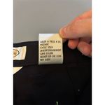 Talbots Women's Size 12 Navy Embroidered Bermuda Shorts Casual Photo 8