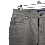 Charter Club  Women's Sz 6 Short Lexington Straight Leg Jeans Gray Cotton Blend Photo 3