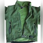 REI Jacket Women's Green Full Zip Fleece Mock Neck Outdoors Hiking Sz S Photo 1