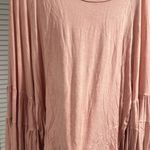 Peach Love California  Pale Pink long sleeves too with flare sleeves Photo 4