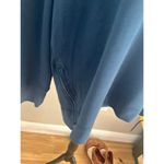 Kate Park Navy Embroidered Sweatshirt Size 2X Photo 3