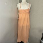 Xhilaration Peach Coverup M Resortwear Bohemian Swim Mermaid Vacation Beach Photo 1