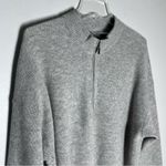 MM.LaFleur M.M. LaFleur The Cece  Half Zip Up Pullover Cashmere  Sweater  Sz XL Photo 3