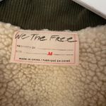 Free People We The Free Arnelle Reversible Teddy Chore Jacket Barn Coat Medium Photo 3