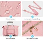 AIRLINE TRAVEL DUFFEL BAG Pink Photo 2